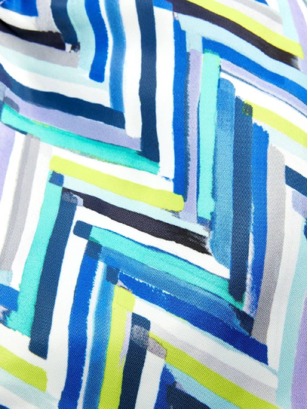 M Missoni Boxer mare con stampa zig zag e scritta logo Negozio