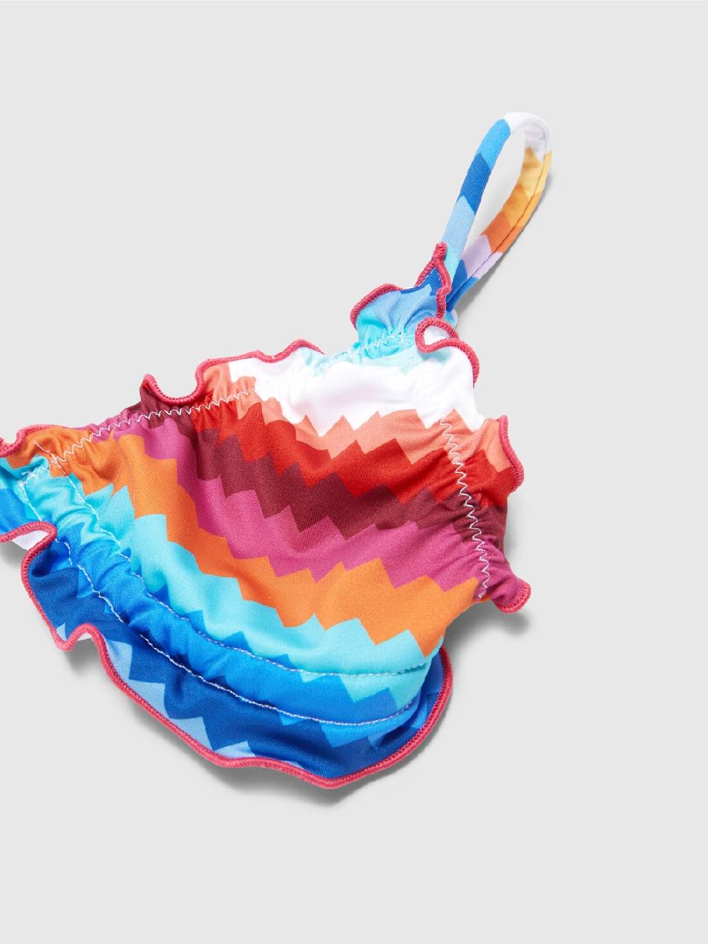 M Missoni Bikini con motivo zig zag e logo Nuova