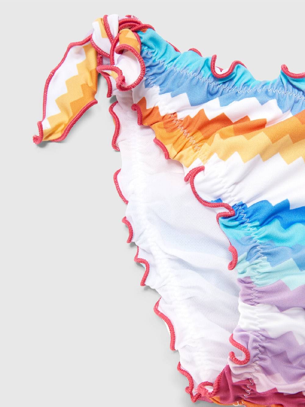M Missoni Bikini con motivo zig zag e logo Nuova