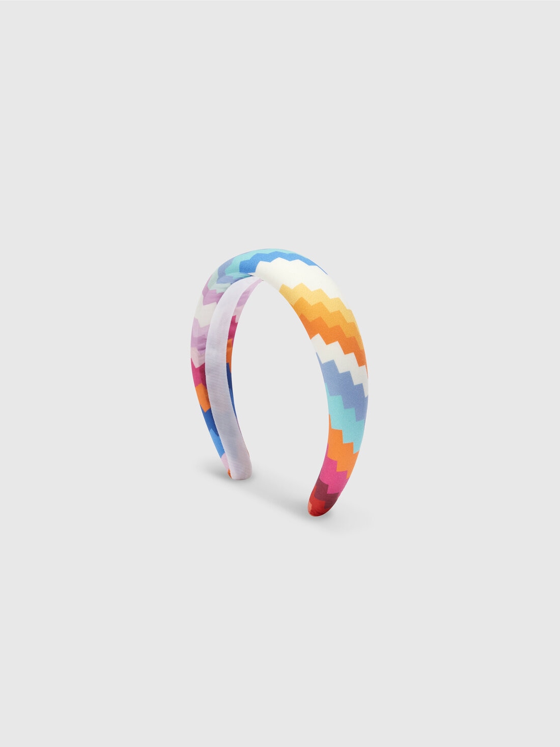 M Missoni Cerchietto in tessuto zig zag Italy