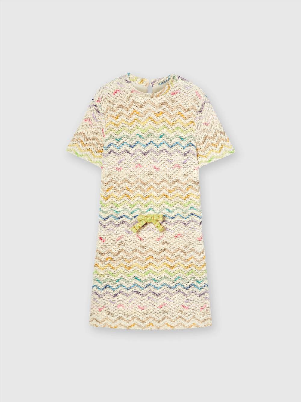 M Missoni Abito in maglia di misto cotone chevron 2025