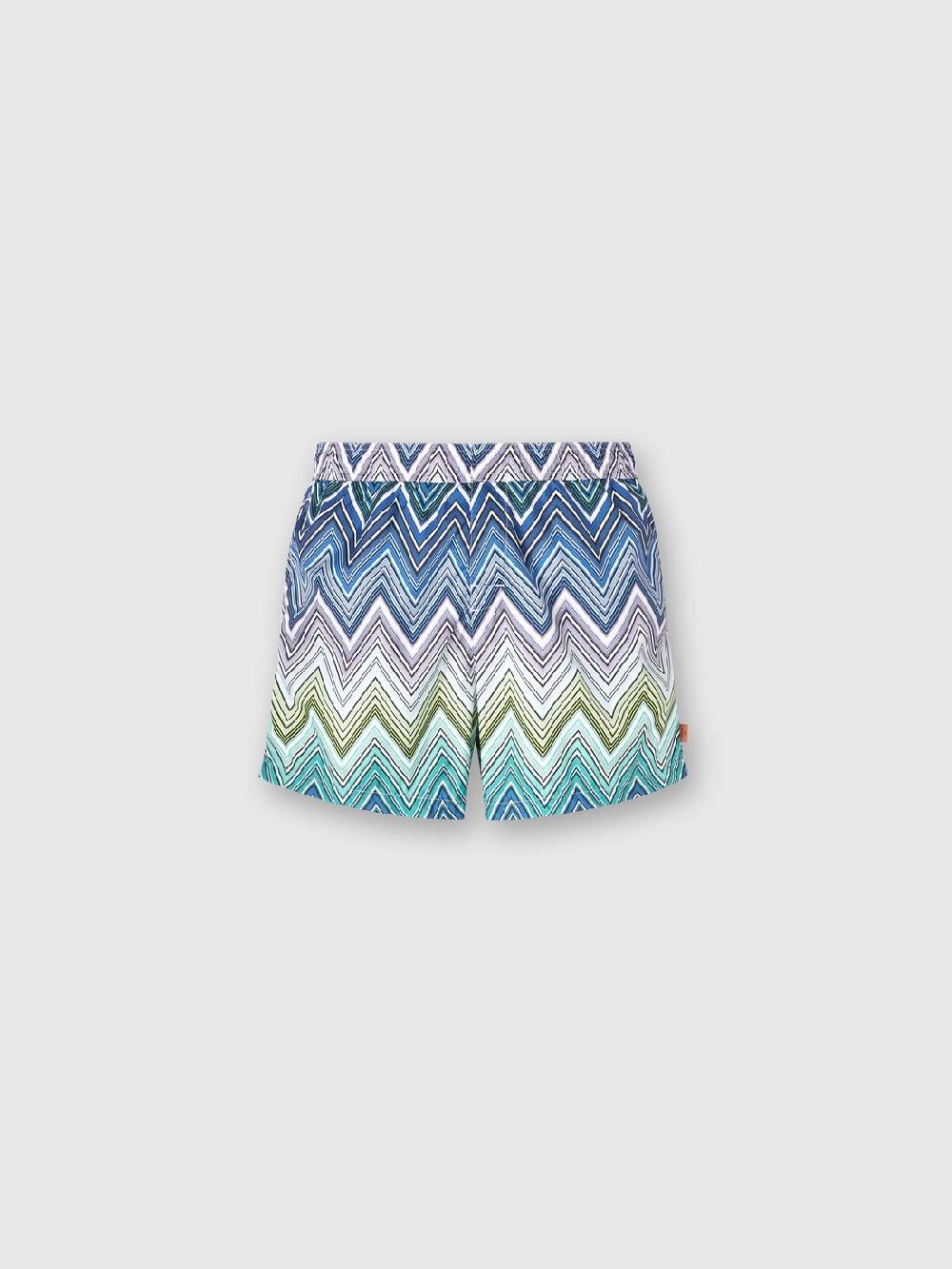 M Missoni Boxer mare con stampa macro zig zag Acquista Ora
