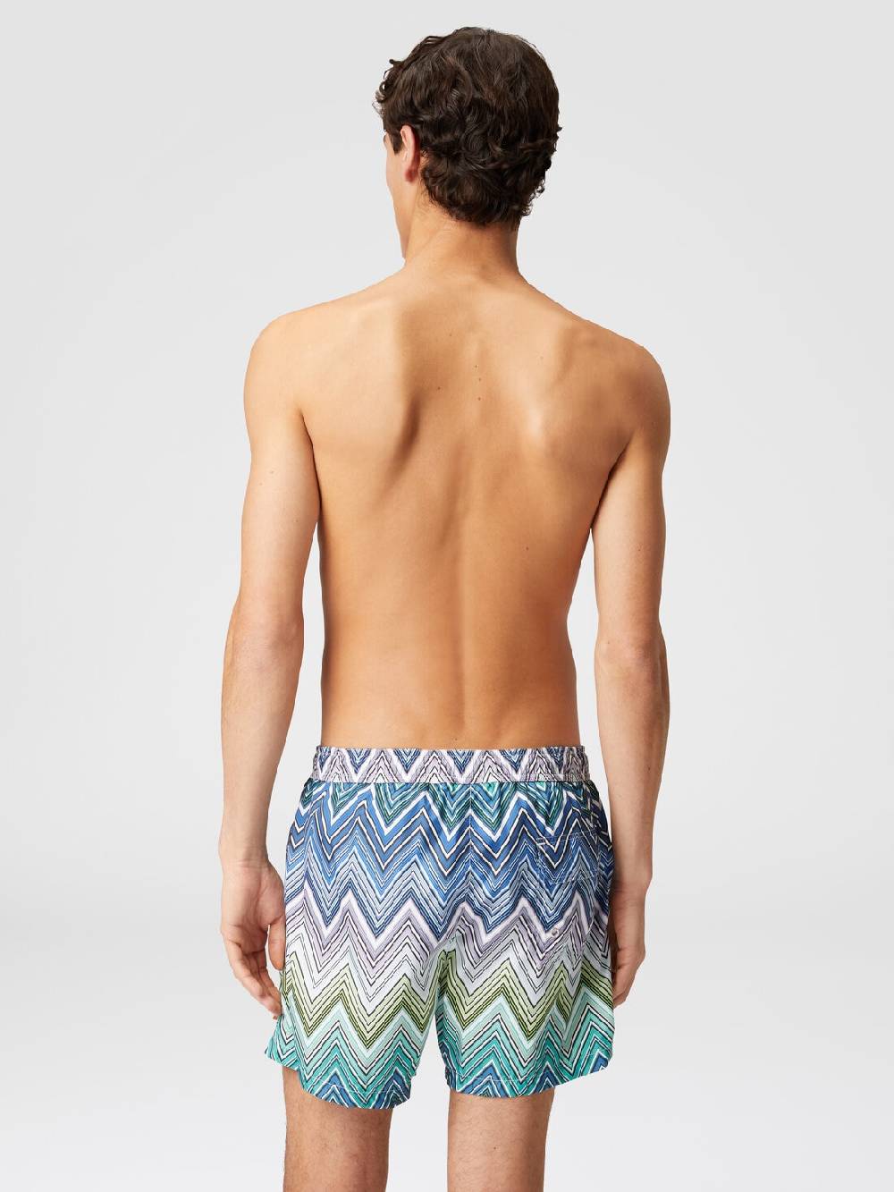 M Missoni Boxer mare con stampa macro zig zag Acquista Ora