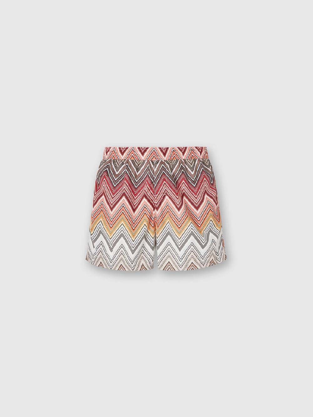 M Missoni Boxer mare con stampa macro zig zag Promozione Limitata