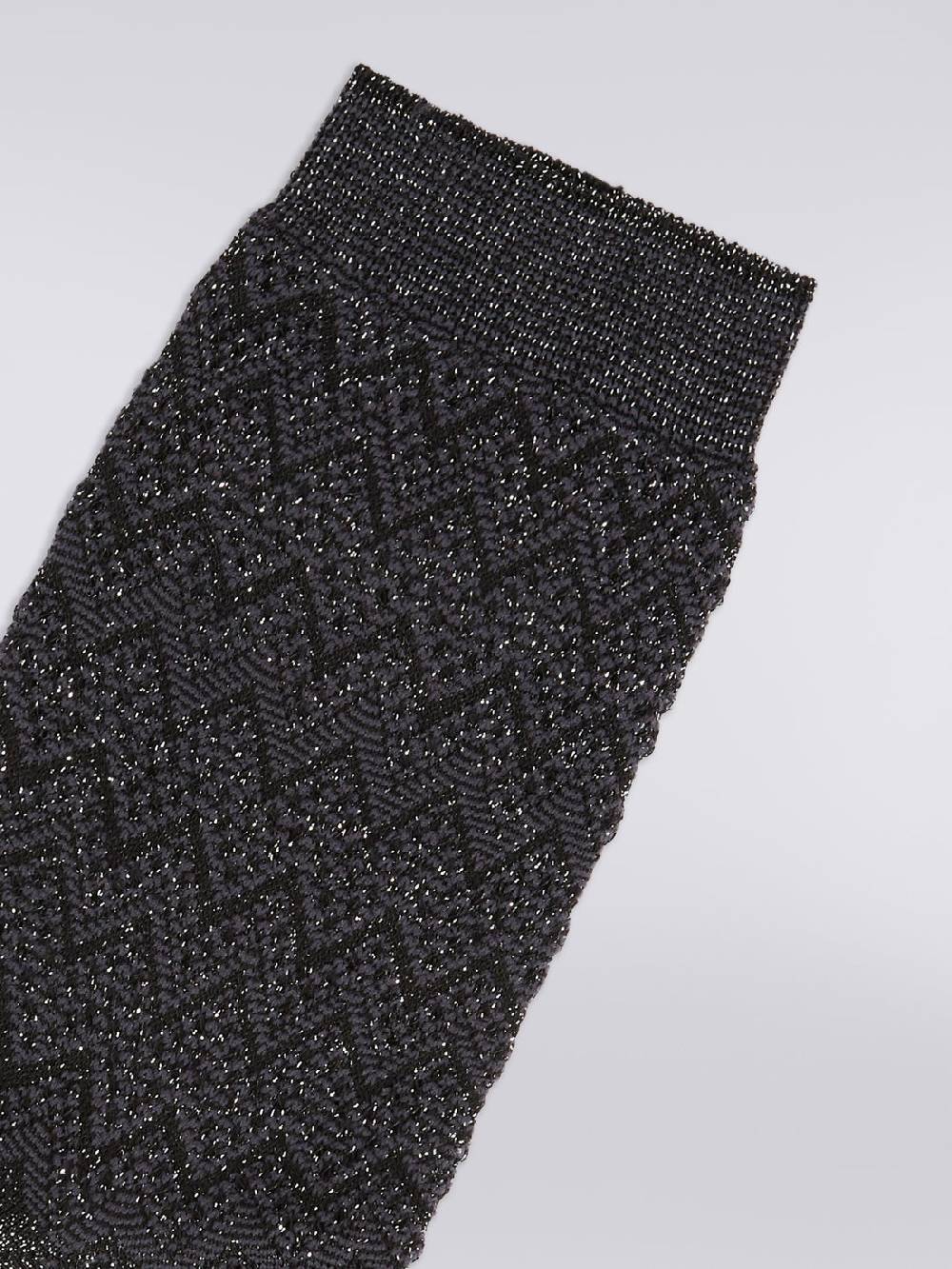 M Missoni Calze corte in viscosa e nylon zig zag In Vendita