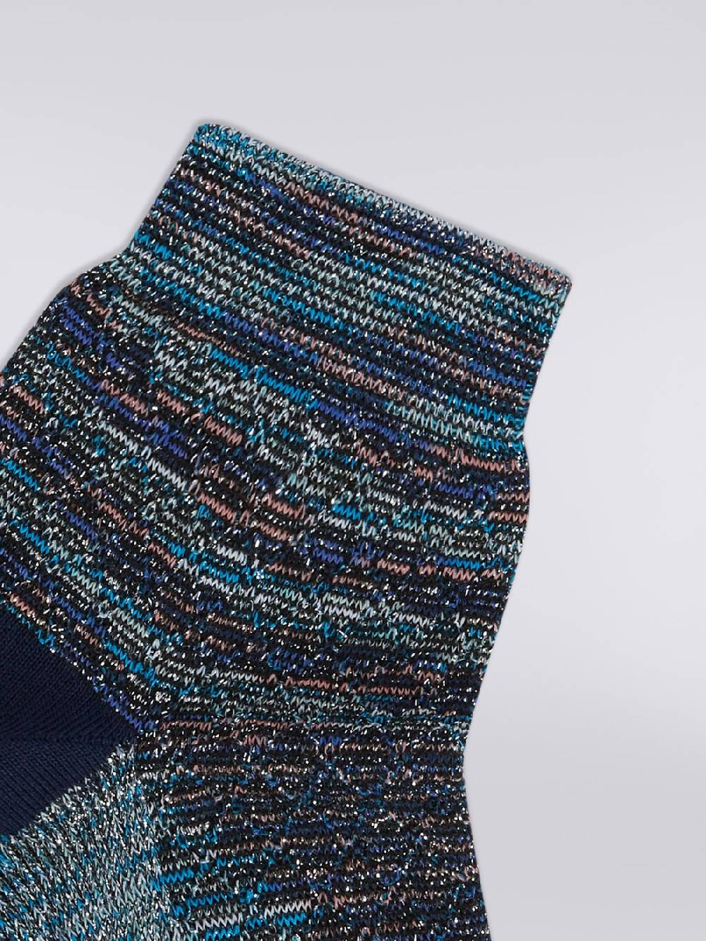 M Missoni Calze corte in misto cotone con lurex Offerte