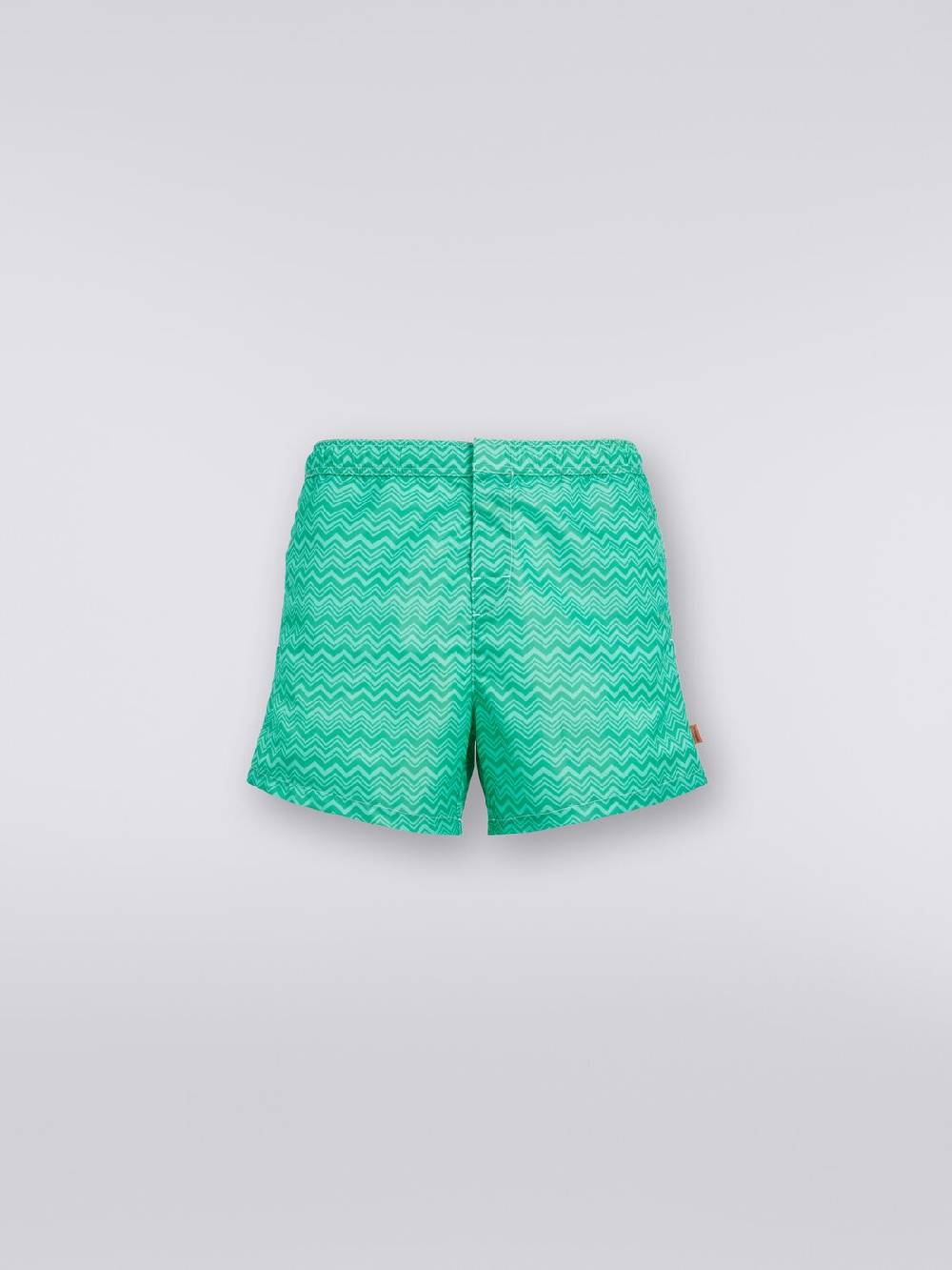 M Missoni Boxer mare con stampa zig zag tonale Spedizione Gratuita