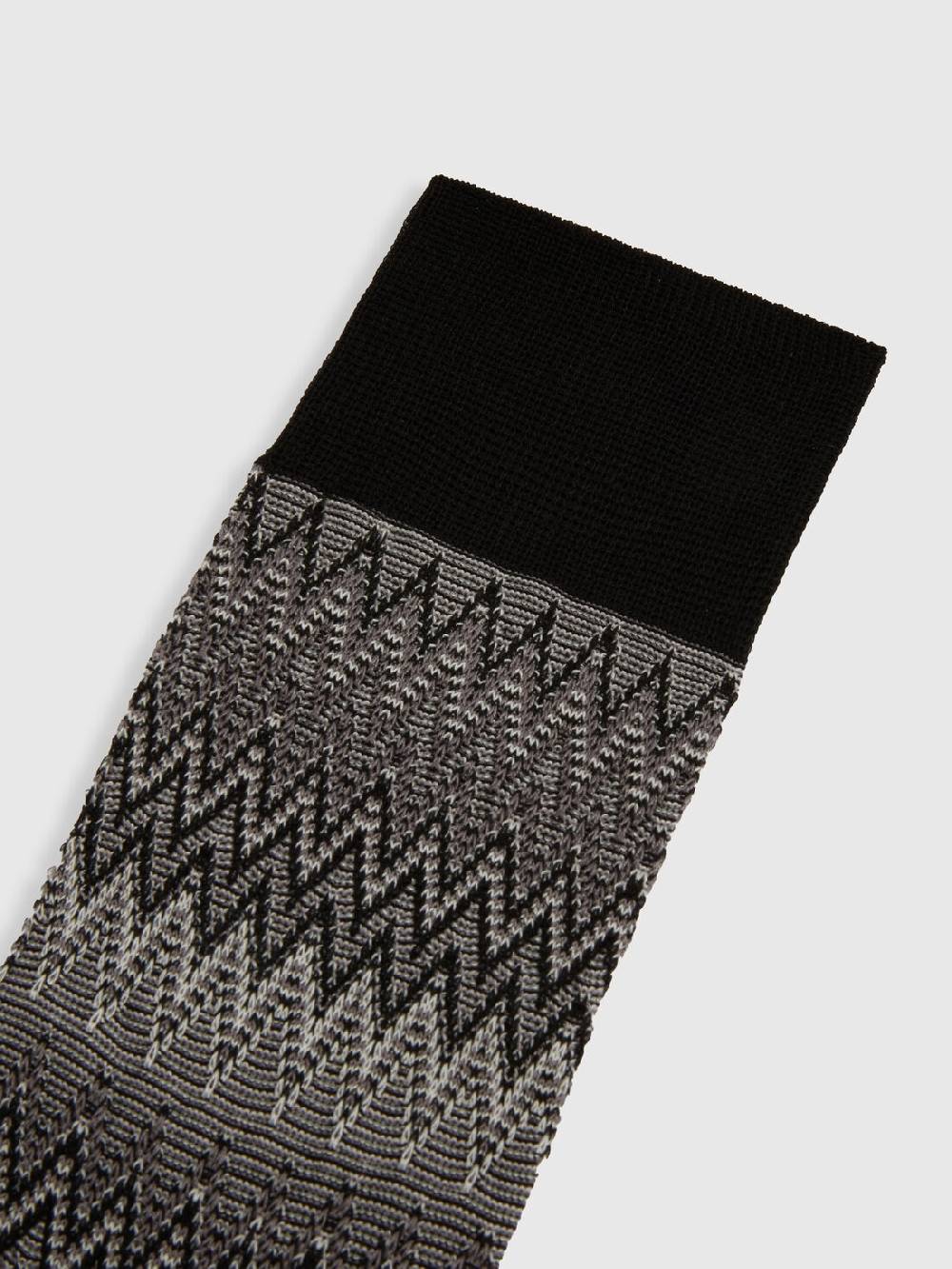 M Missoni Calzini corti in misto cotone chevron Pezzi Unici