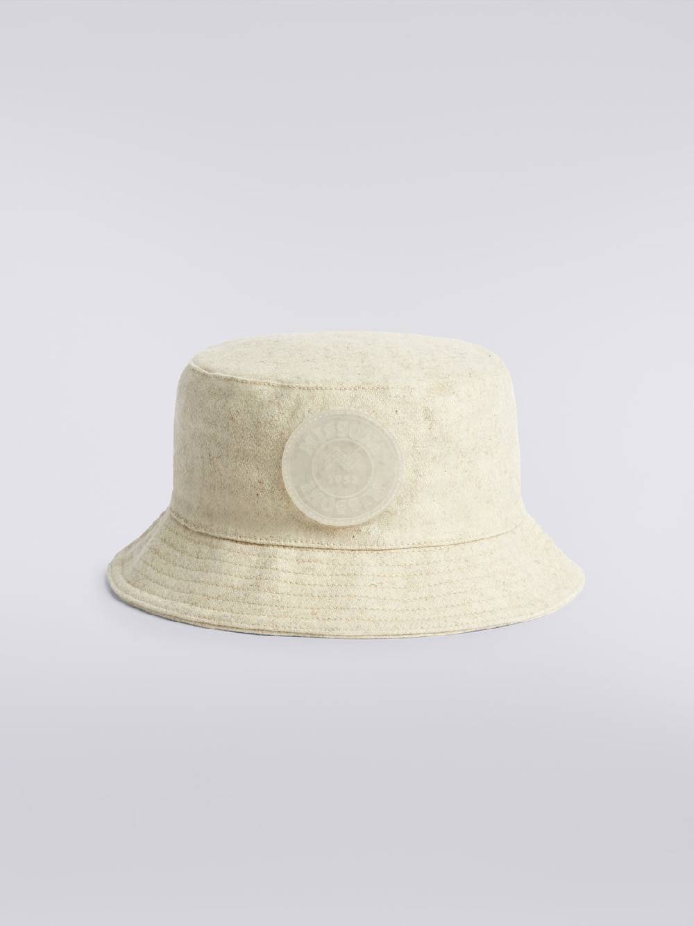 M Missoni Bucket hat in misto lana con patch logo Negozi Online
