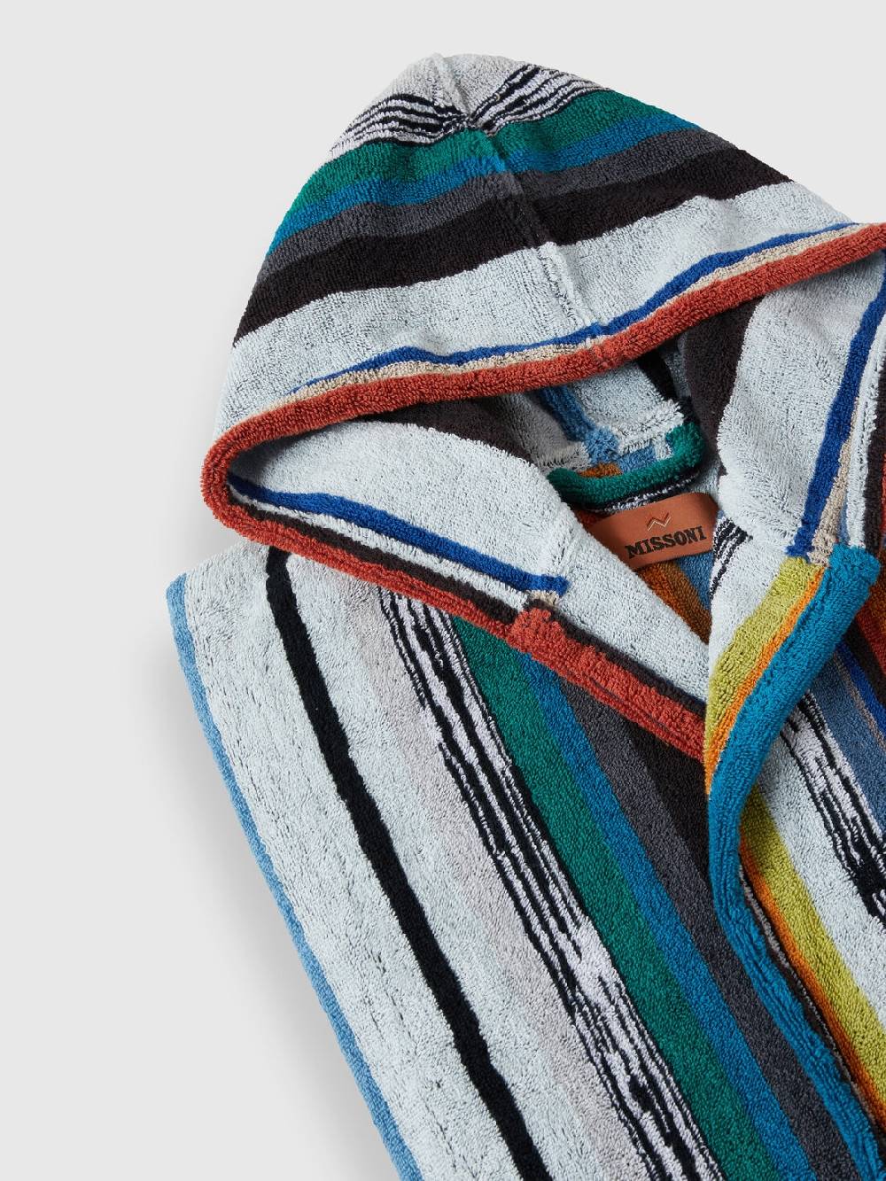M Missoni Accappatoio Wooden in spugna di cotone Convenienza