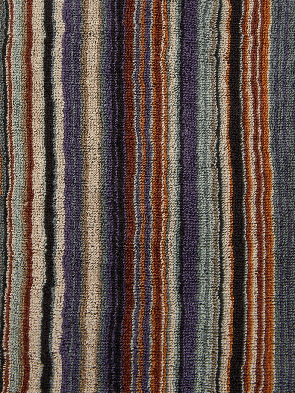 M Missoni Set 2 pezzi di asciugamani da bagno Jazz in spugna di cotone rigato Sconto
