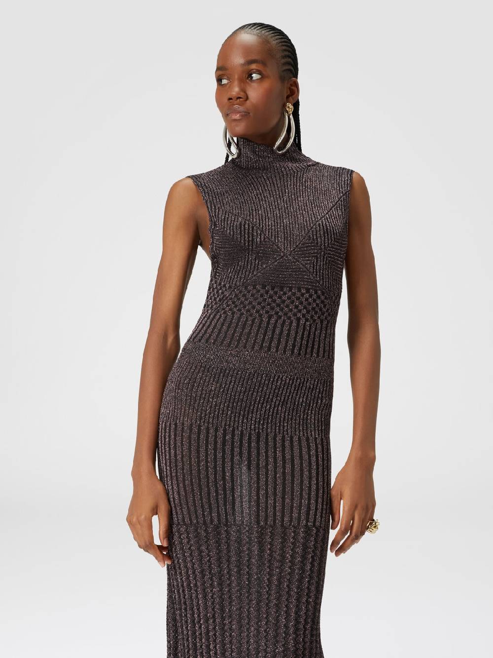 M Missoni Abito lungo senza maniche con schiena nuda Vendite Flash