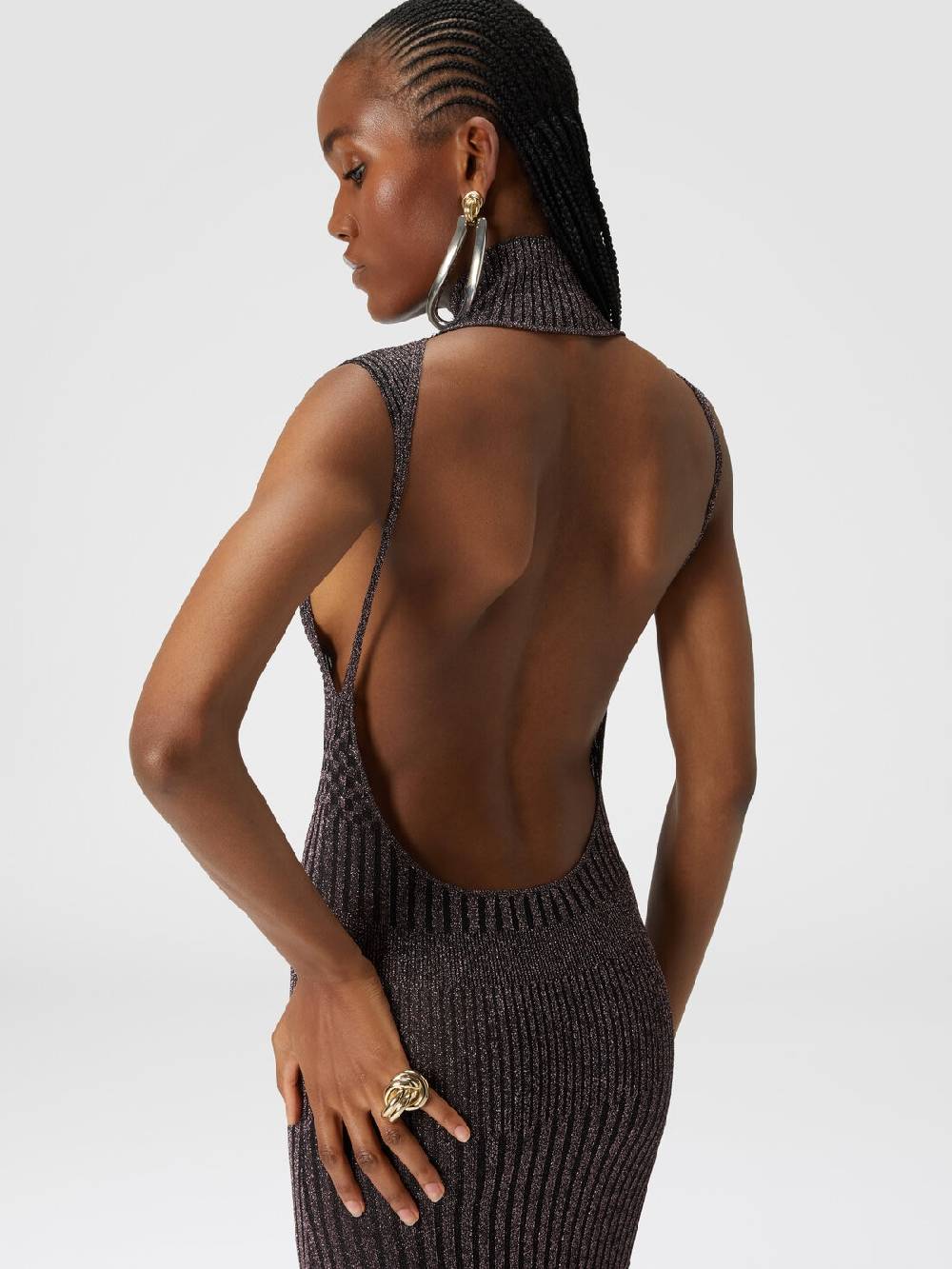 M Missoni Abito lungo senza maniche con schiena nuda Vendite Flash