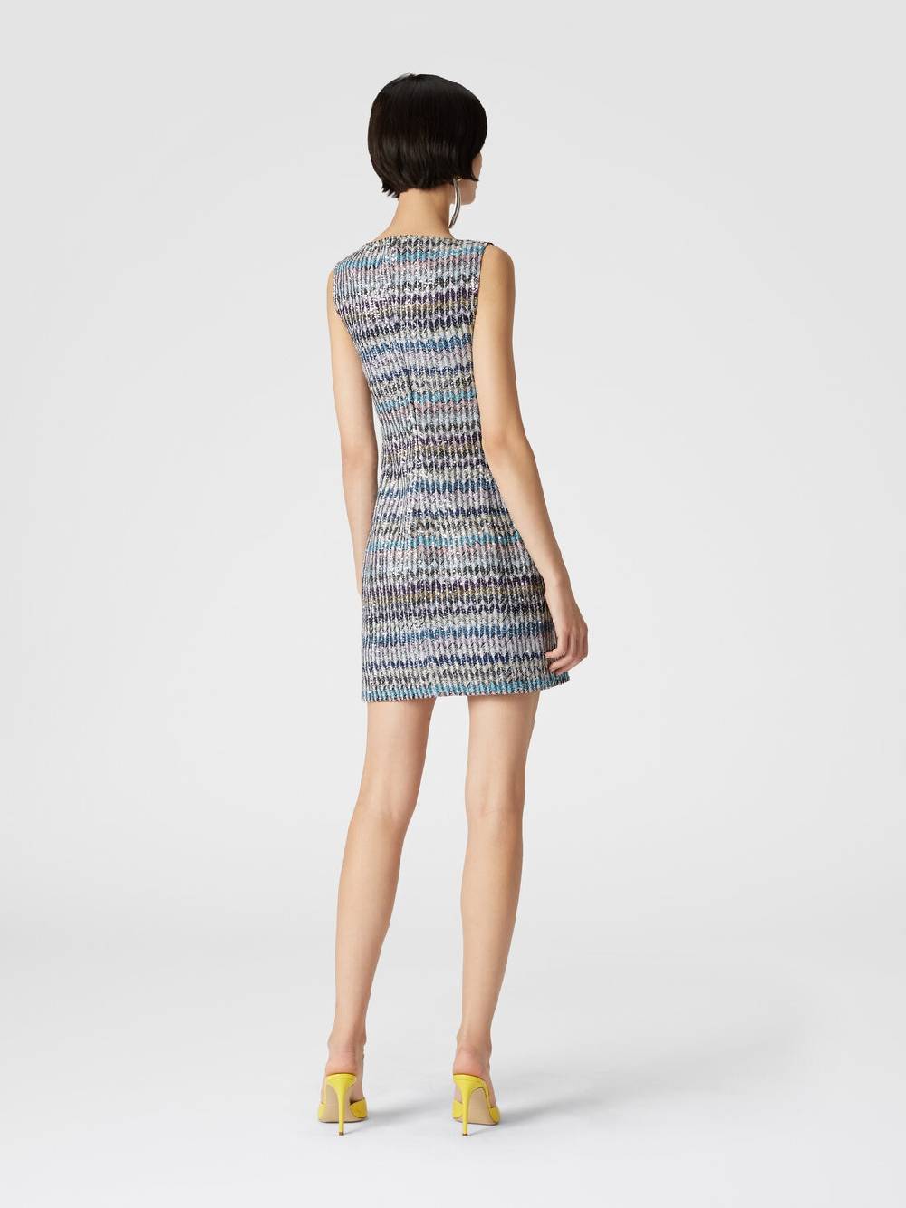 M Missoni Mini-abitoin maglia lamé con scollatura a cuore In Saldo
