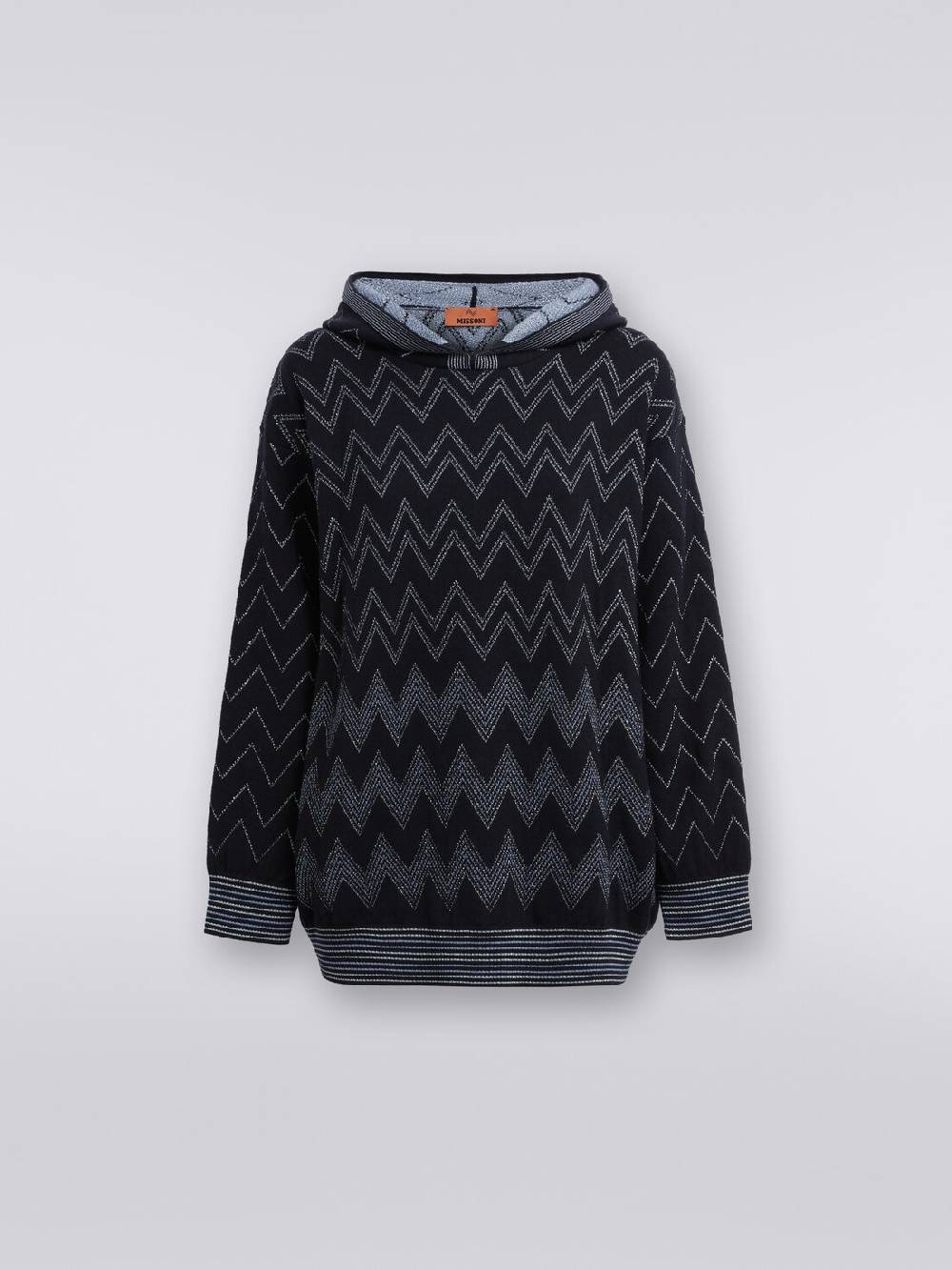 M Missoni Pullover in misto lana zig zag con lurex Qualità