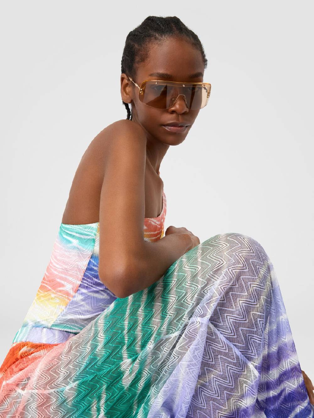 M Missoni Pantaloni copricostume stampa tie-dye Pezzi Unici