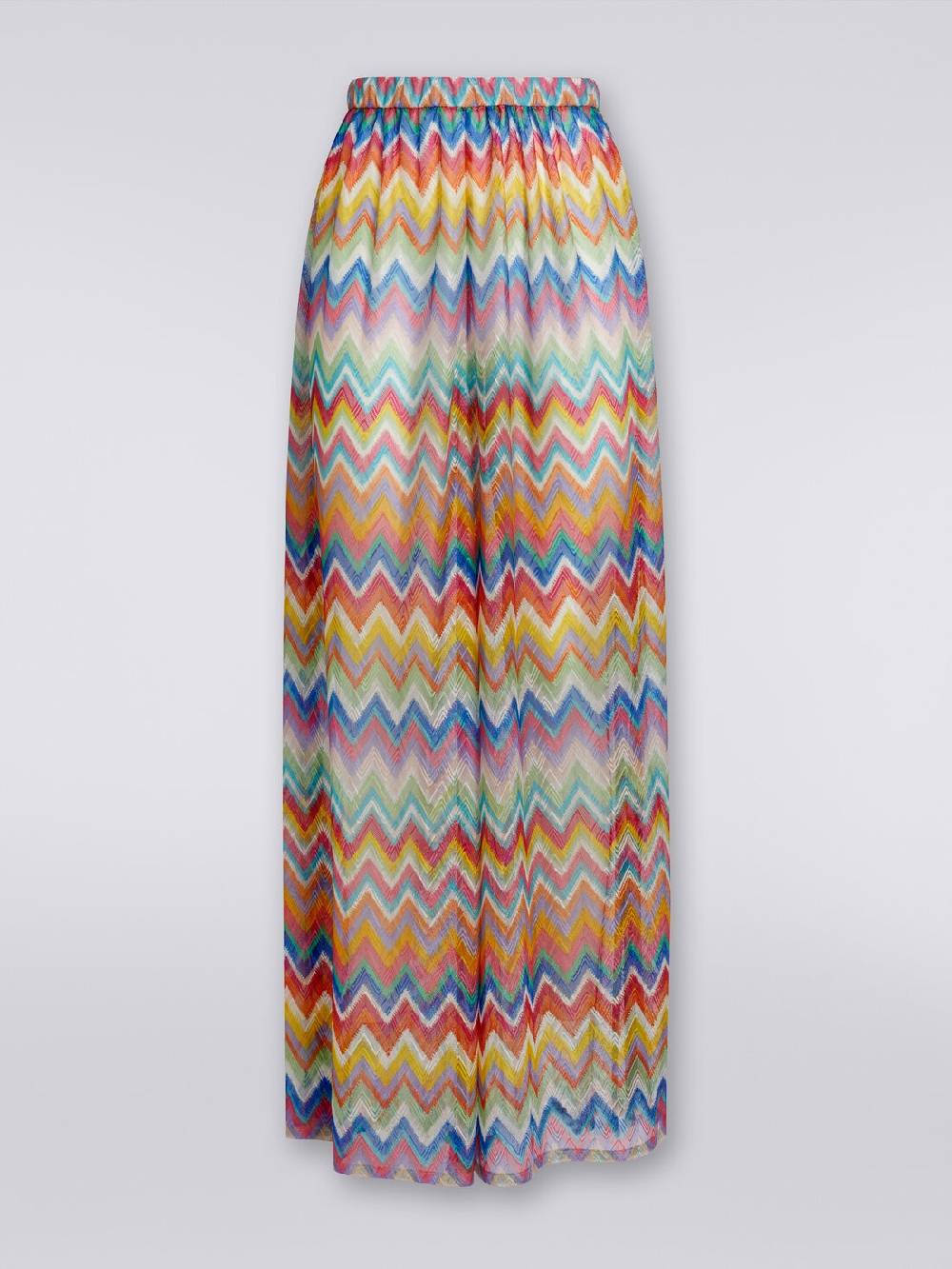 M Missoni Pantaloni copricostume con stampa zig zag Soddisfazione Garantita