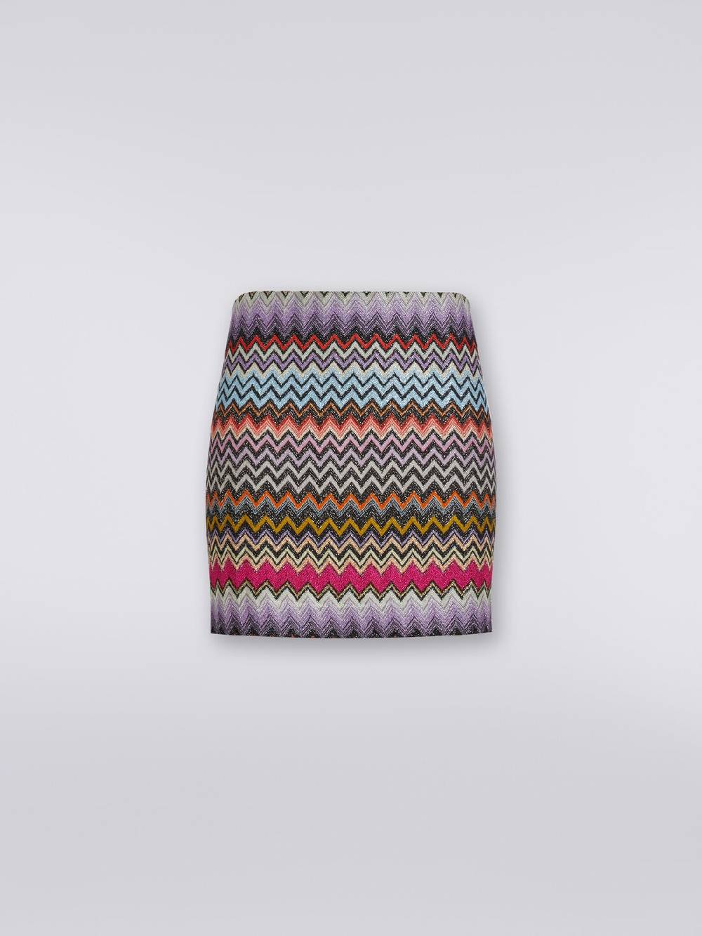 M Missoni Minigonna in viscosa zig zag con lurex Shopping Online