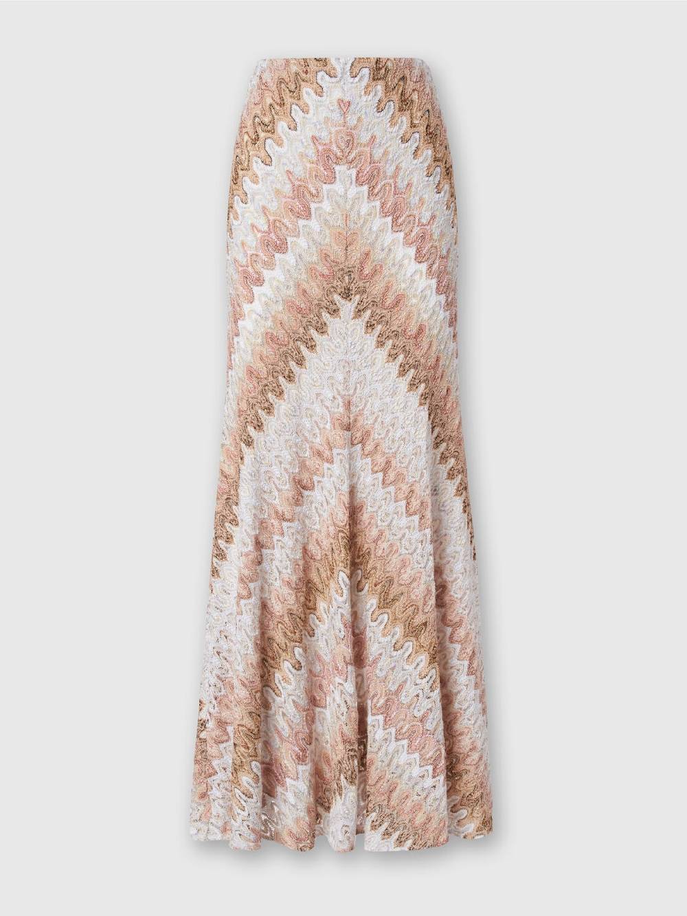 M Missoni Gonna lunga in misto viscosa lamé effetto pizzo Prezzo Ridotto