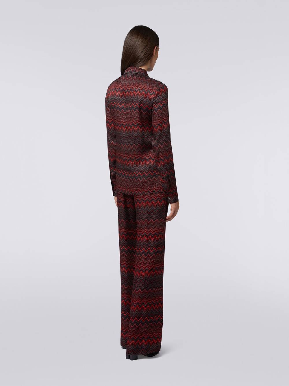 M Missoni Camicia in viscosa jacquard a zig zag Hotsell