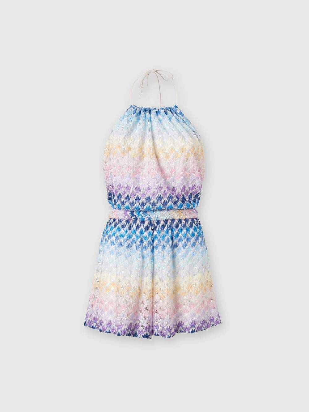 M Missoni Tuta corta in viscosa effetto pizzo dégradé con lurex Outlet