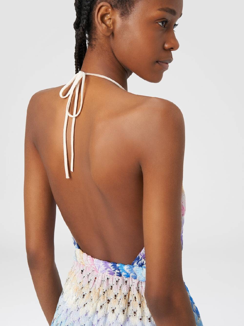 M Missoni Tuta corta in viscosa effetto pizzo dégradé con lurex Outlet