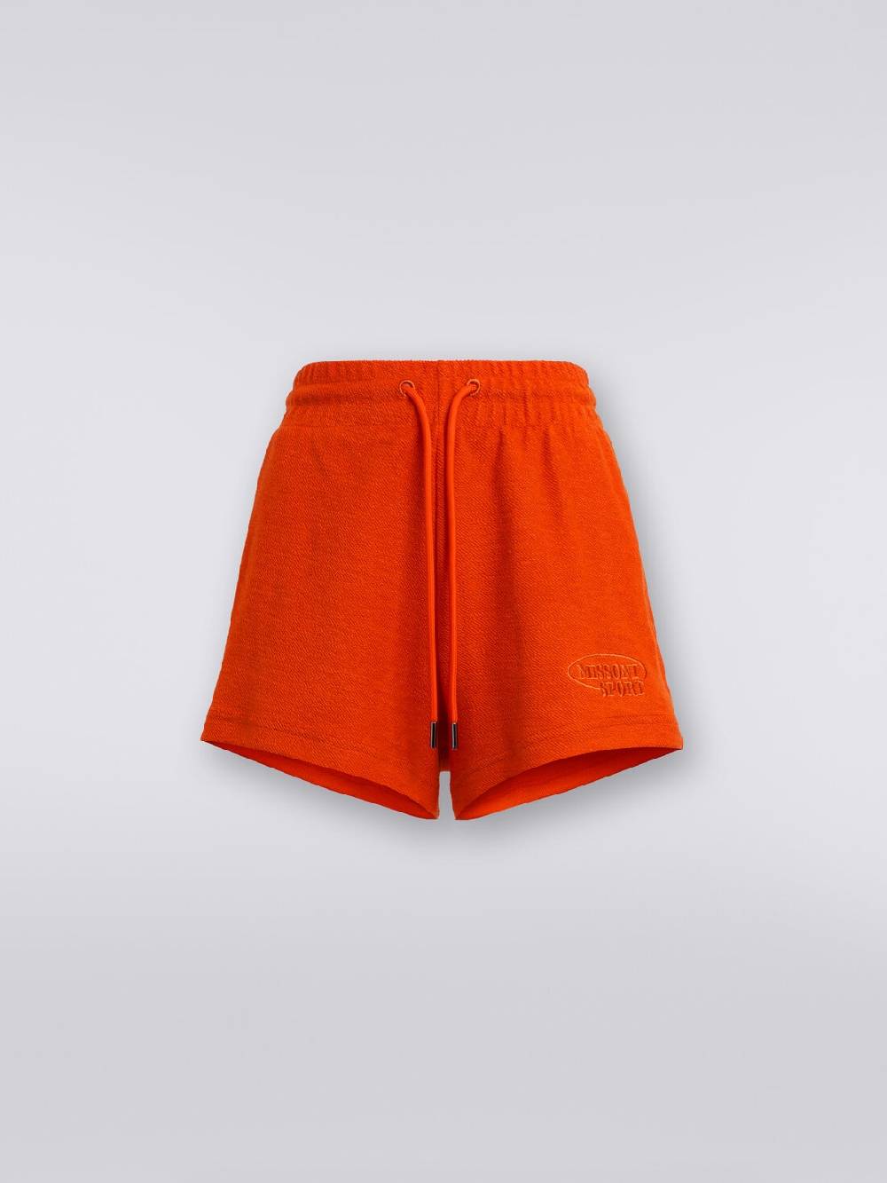M Missoni Shorts in felpa garzata con logo Vendita Economica