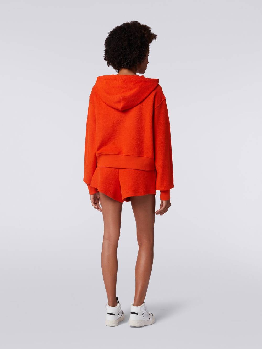 M Missoni Shorts in felpa garzata con logo Vendita Economica