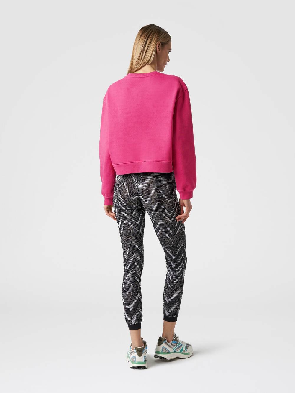 M Missoni Felpa girocollo in cotone con logo I Più Venduti