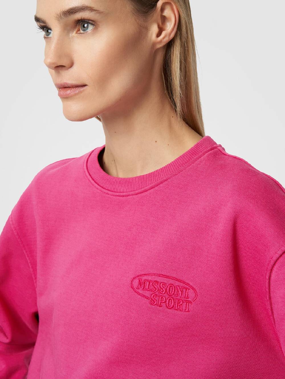 M Missoni Felpa girocollo in cotone con logo I Più Venduti