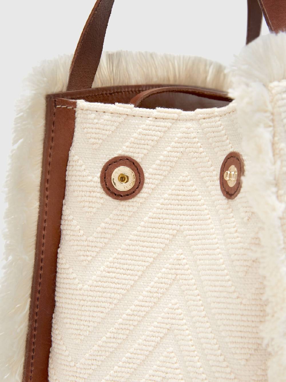 M Missoni Tote bag in misto cotone chevron 2025