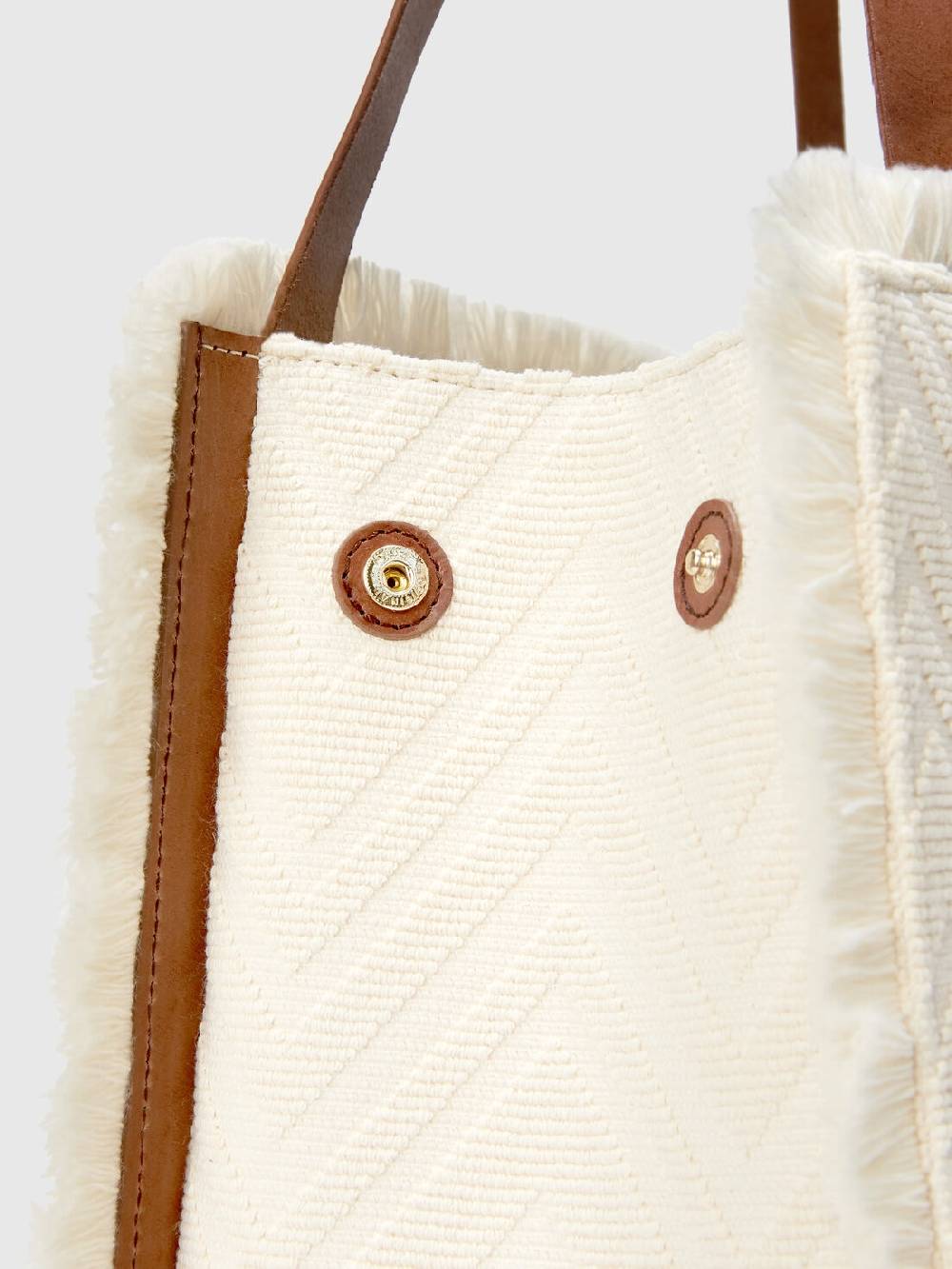 M Missoni Tote bag in misto cotone con motivo chevron Nuovo