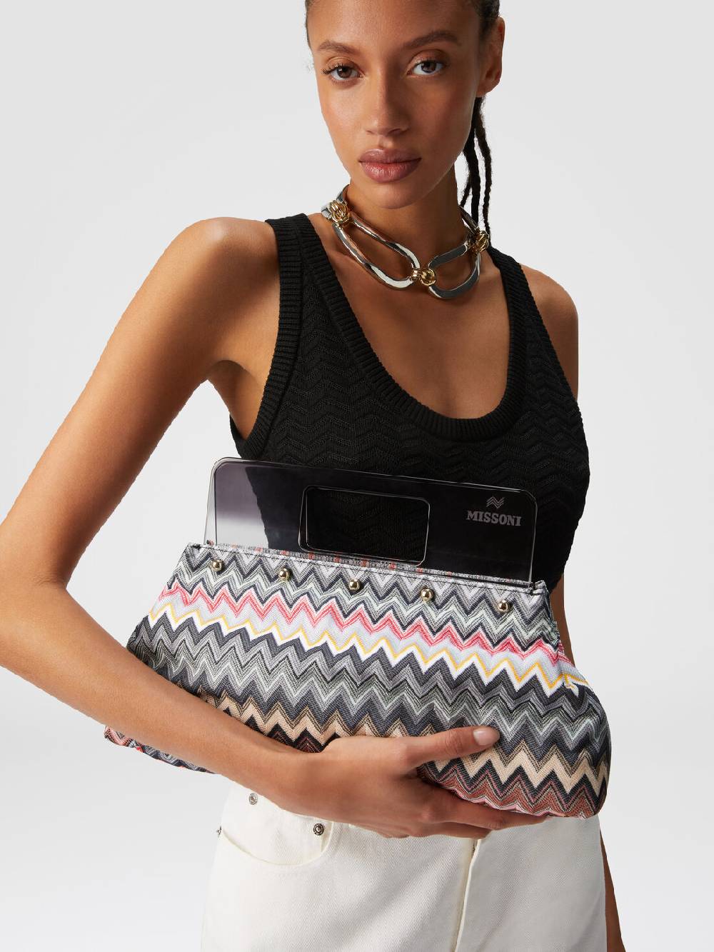 M Missoni Pouch in misto cotone Qualità