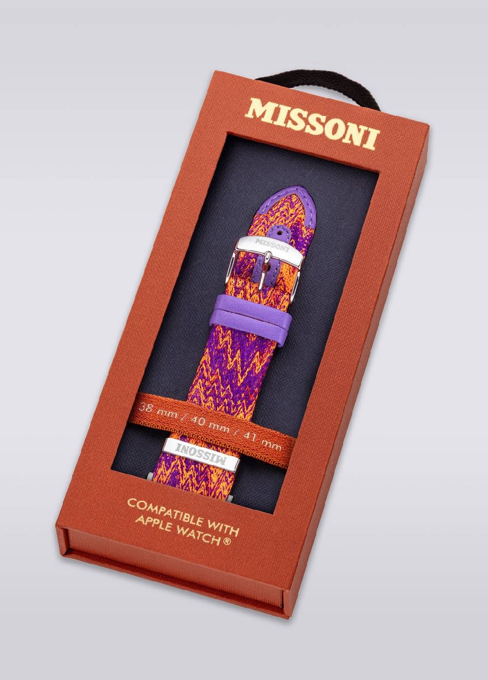M Missoni Cinturino Apple watch in tessuto Missoni da 22 mm 2025