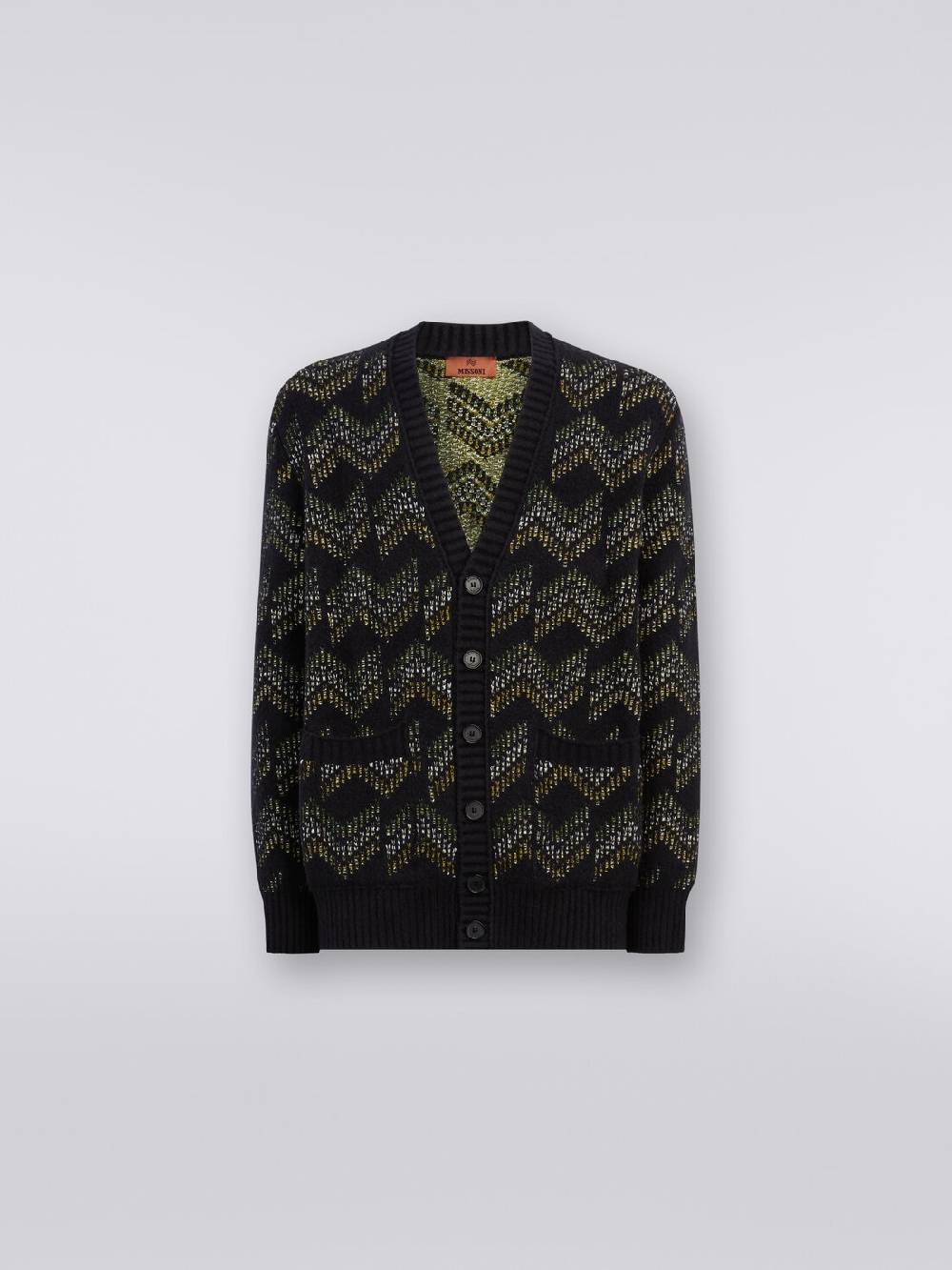 M Missoni Cardigan con scollatura a V in misto cotone Saldi