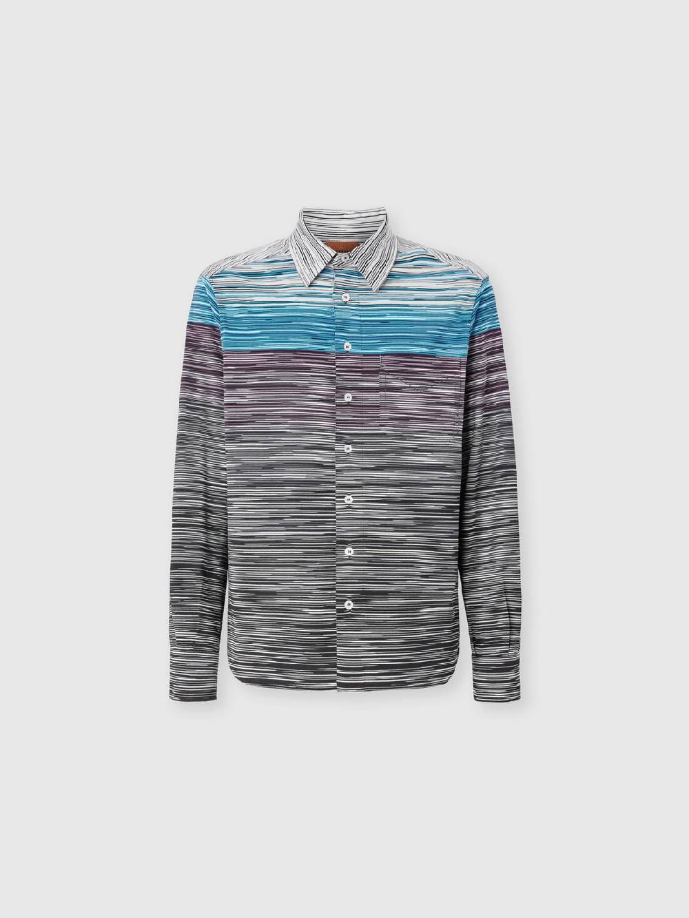 M Missoni Camicia in jersey di cotone fiammato I Più Venduti