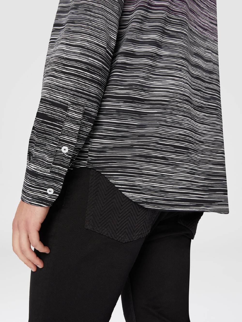 M Missoni Camicia in jersey di cotone fiammato I Più Venduti