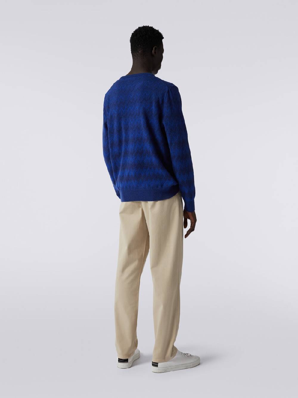 M Missoni Pantaloni chino in cotone Moda