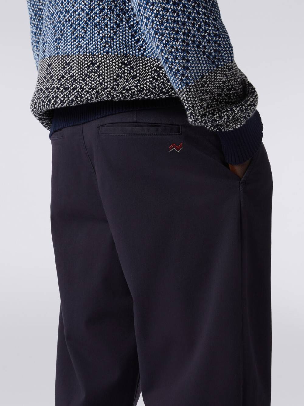 M Missoni Pantaloni chino in cotone Italy
