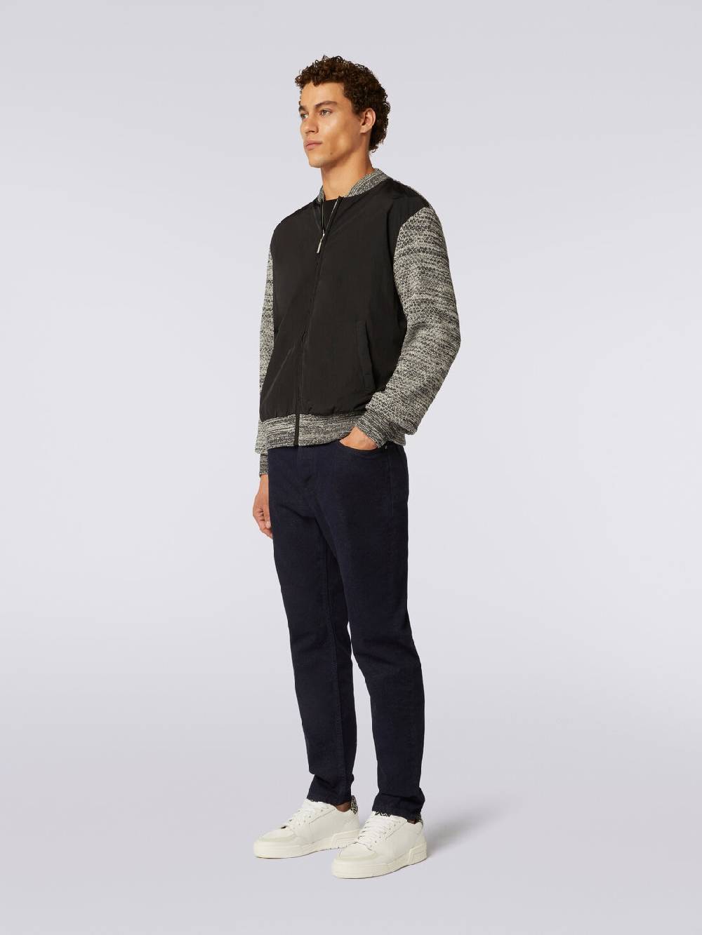 M Missoni Bomber in misto cotone e nylon Affare Del Giorno