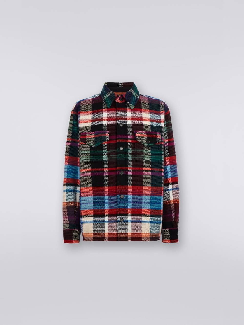 M Missoni Oveshirt in lana e cotone Spedizione Gratuita