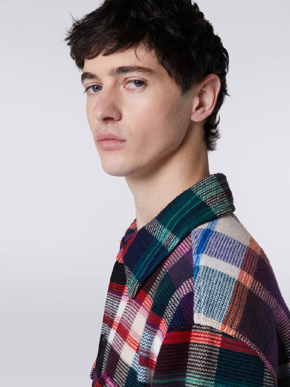 M Missoni Oveshirt in lana e cotone Spedizione Gratuita