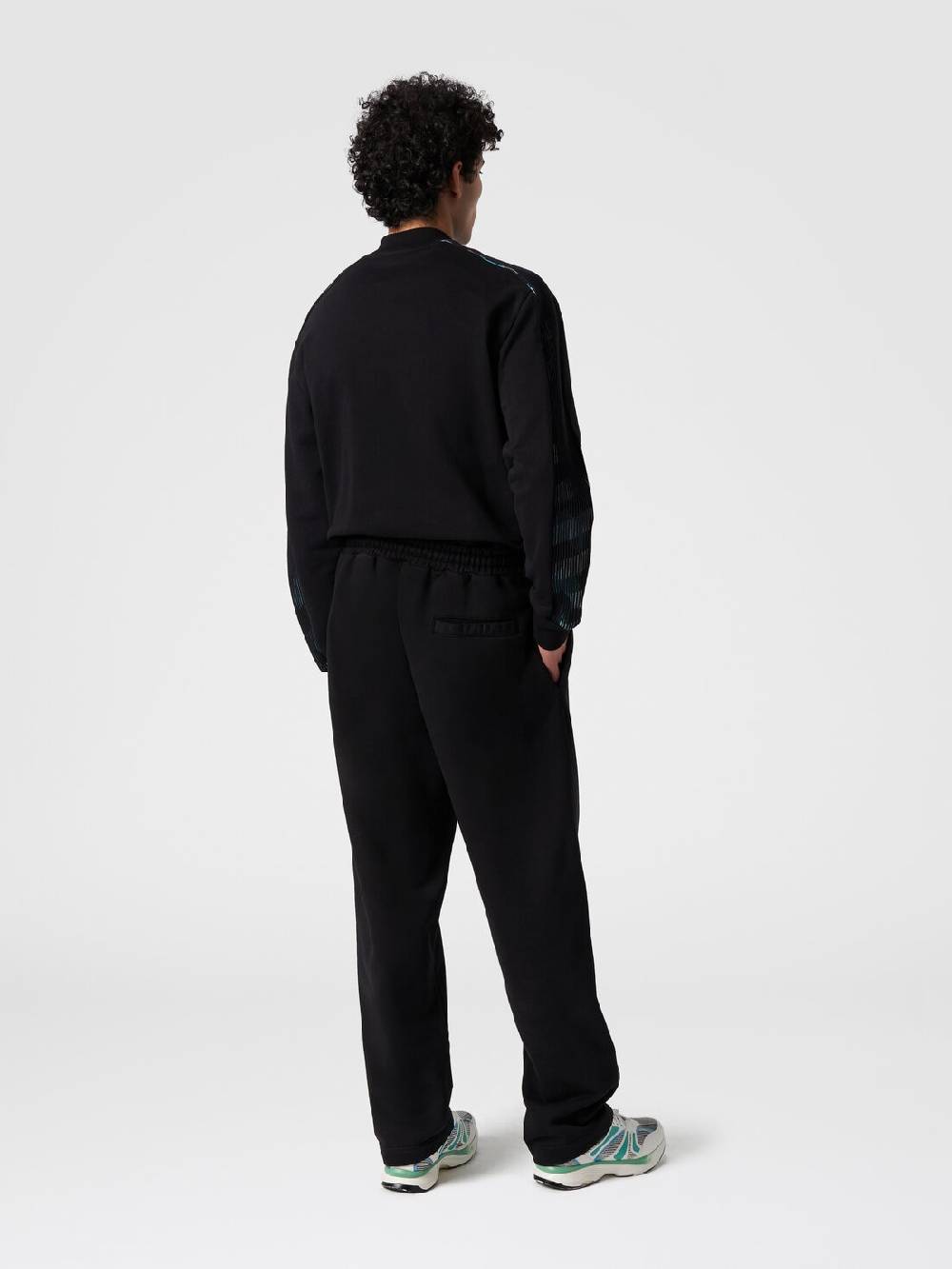 M Missoni Pantaloni in felpa di cotone con logo Convenienza