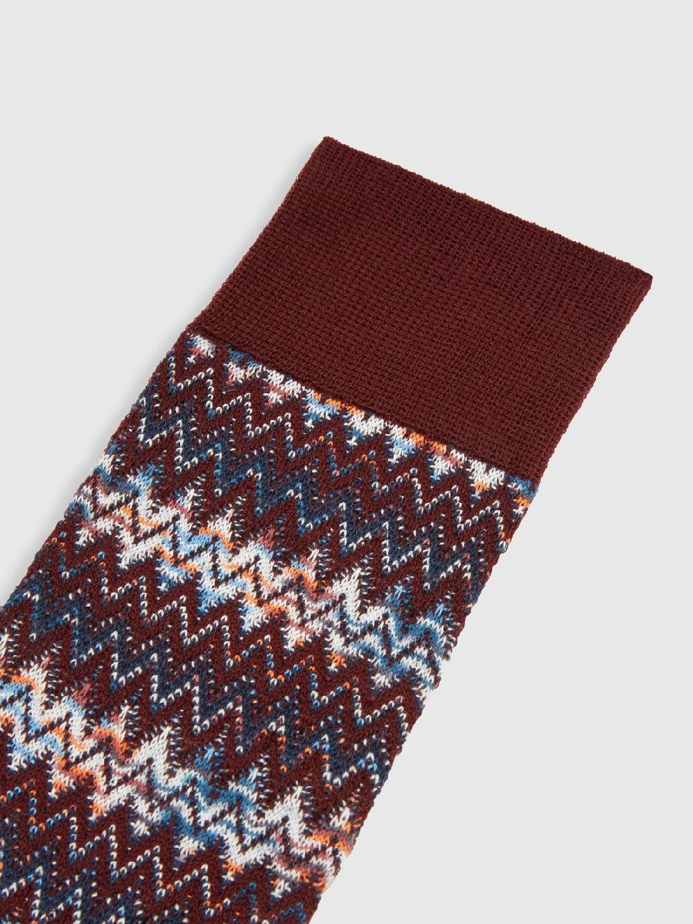 M Missoni Calzini corti in misto cotone chevron In Saldo
