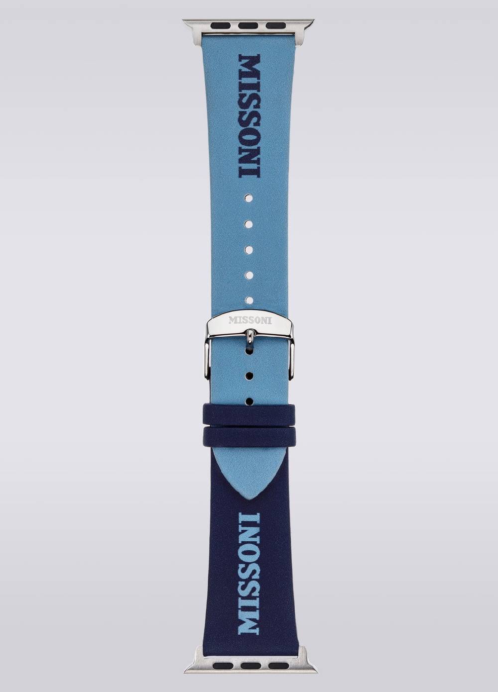 M Missoni Cinturino Apple con scritta Missoni da 24 mm Consegna Veloce