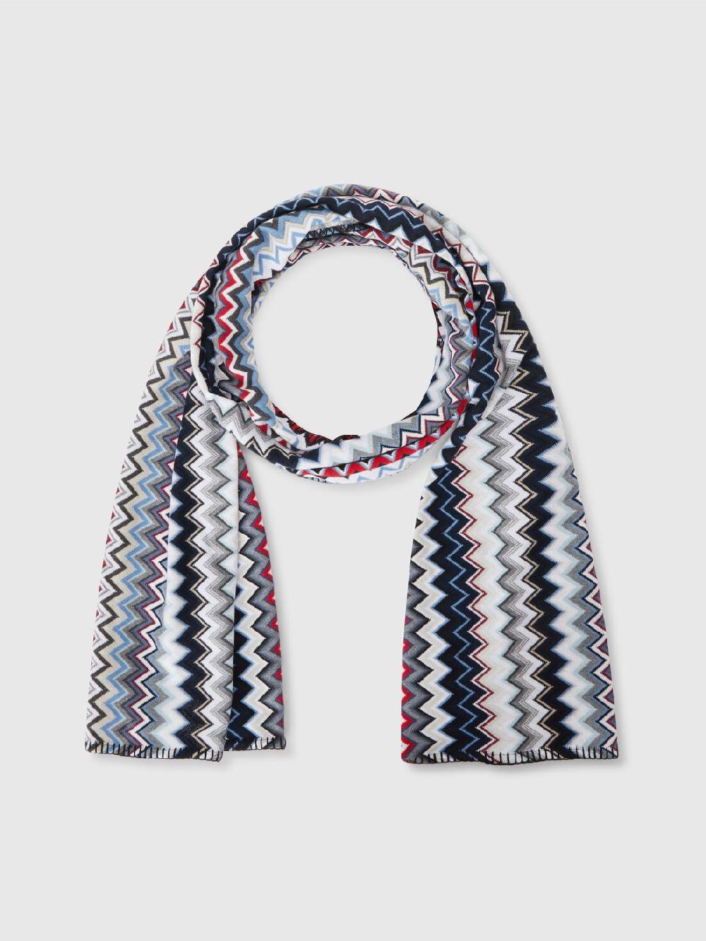 M Missoni Sciarpa in maglia di cotone chevron Affare Del Giorno