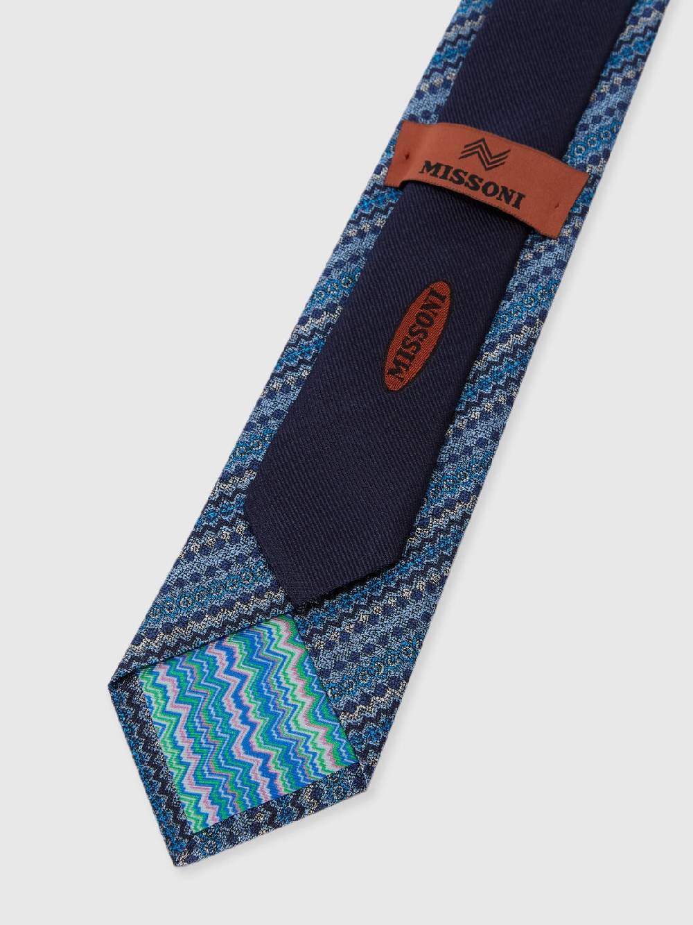 M Missoni Cravatta in seta multilavorata Online