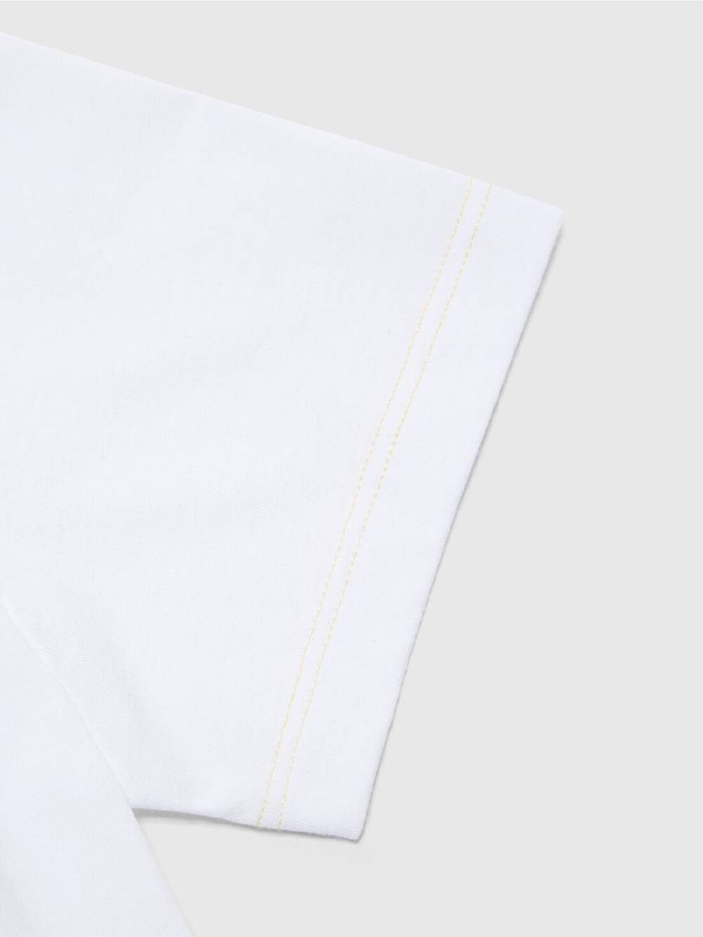 M Missoni Polo a maniche corte in cotone con inserti fiammati Offerte