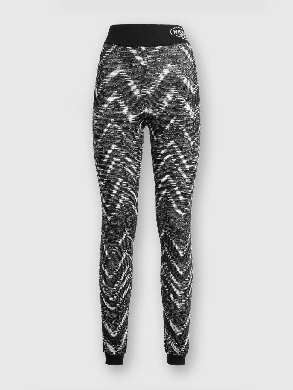 M Missoni Leggings in maglia con lurex e logo Shopping Online