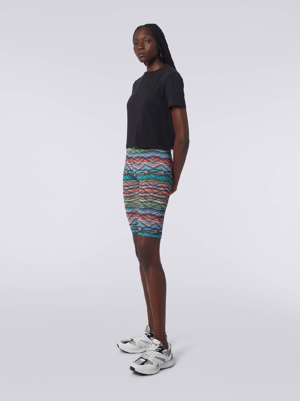 M Missoni Shorts in nylon stretch stampato Novità